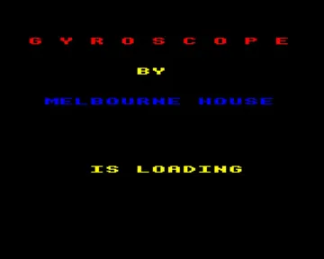 Gyroscope (1985)(Melbourne House)[GYRO] screen shot title